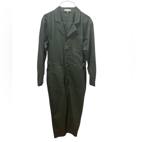 Alex Mill Pants - Alex Mill Army Green Utility Jumpsuit Size Medium